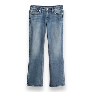 Silver Jean Co. Elyse Slim Boot Cut Jeans, 10P